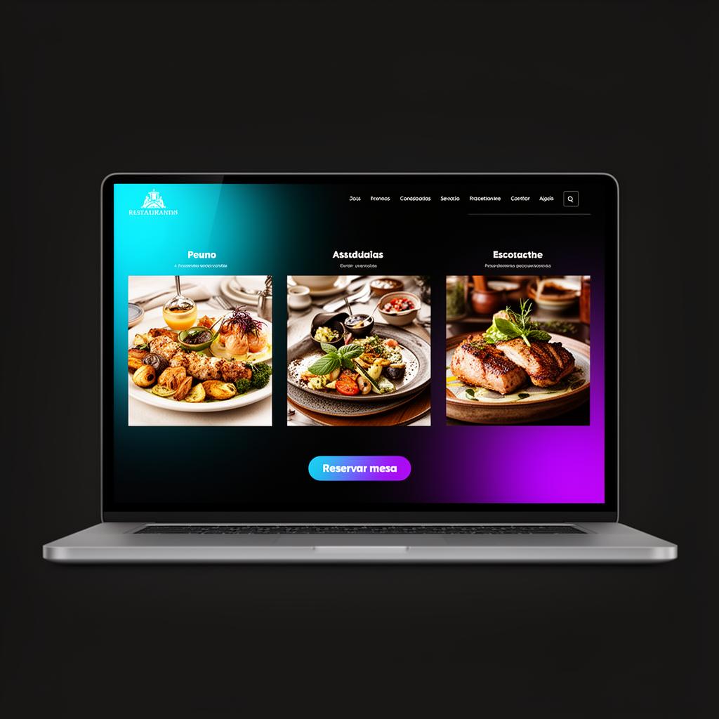Web para restaurantes y cafés