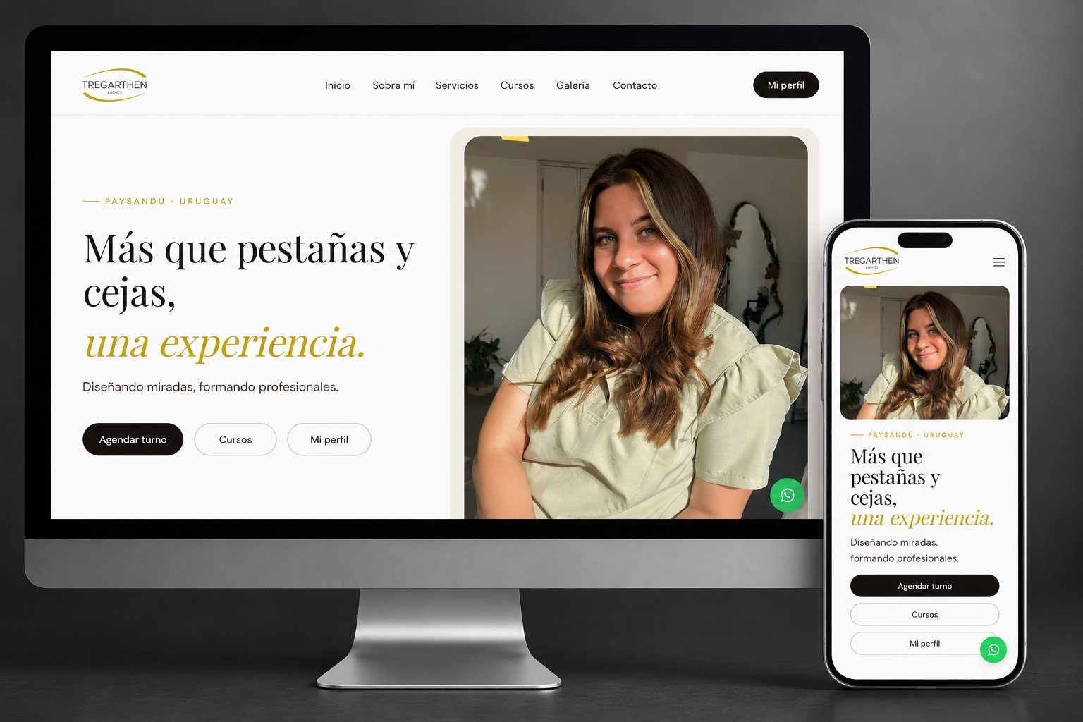 Ejemplo de sitio web
