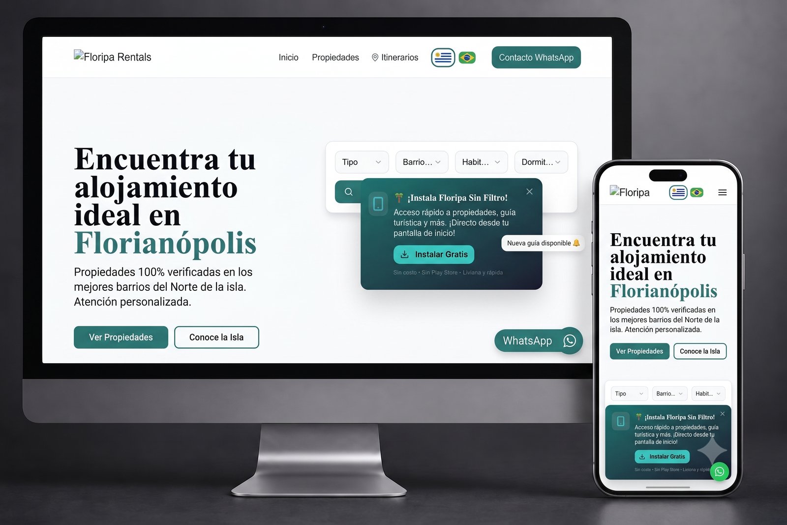 Ejemplo de sitio web