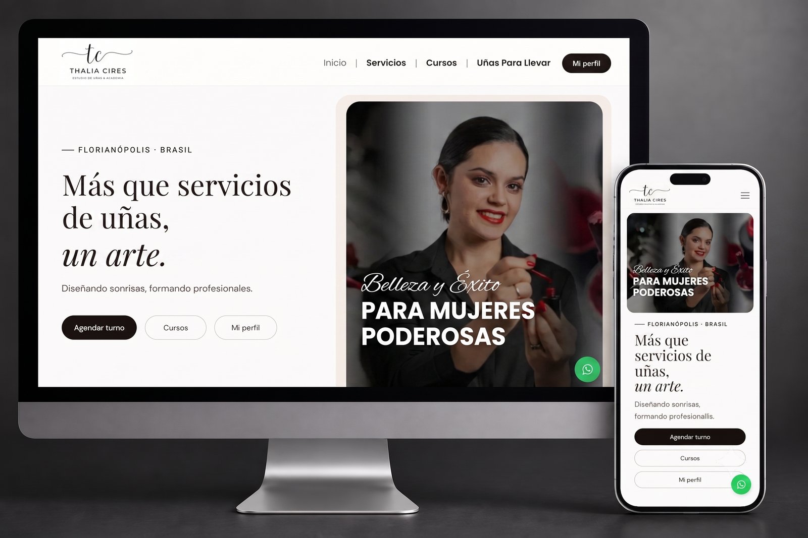 Ejemplo de sitio web